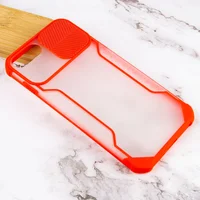 Чохол Camshield matte Ease TPU зі шторкою для Apple iPhone 6/6s plus / 7 plus / 8 plus (5.5") Червоний