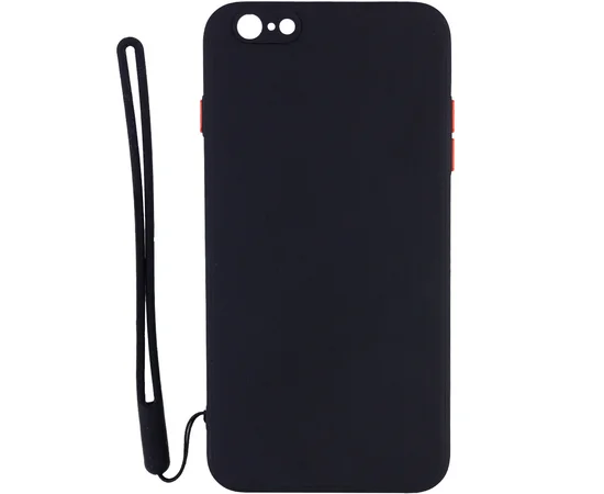 Чехол TPU Square Full Camera для Apple iPhone 6/6s plus (5.5") Черный