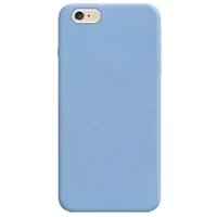Силиконовый чехол Candy для Apple iPhone 6/6s plus (5.5") Голубой / Lilac Blue
