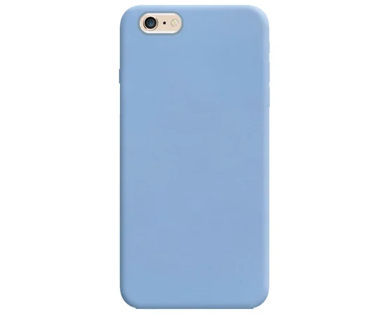 Силиконовый чехол Candy для Apple iPhone 6/6s plus (5.5") Голубой / Lilac Blue