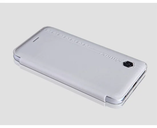 Кожаный чехол (книжка) Nillkin Rain Series для Apple iPhone 6/6s plus (5.5") (+ пленка) Белый