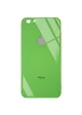 TPU+Glass чехол GLOSSY Logo Full camera (opp) для Apple iPhone 6/6s plus (5.5") Салатовый