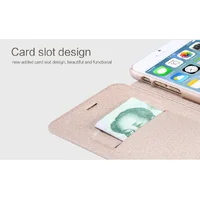 Шкіряний чохол (книжка) Nillkin Sparkle Series для Apple iPhone 6/6s plus (5.5") Золотий