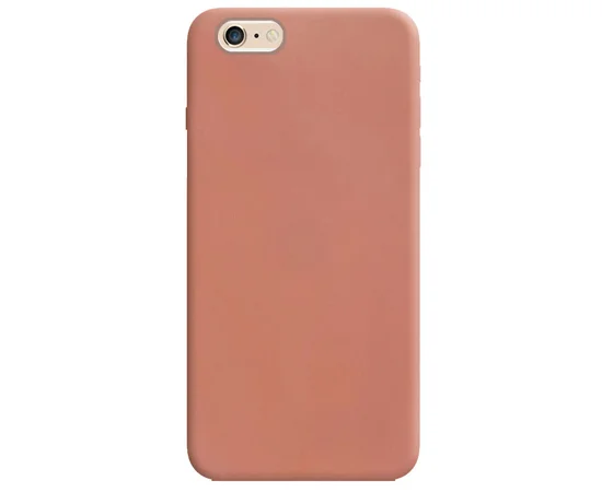 Силиконовый чехол Candy для Apple iPhone 6/6s plus (5.5") Rose Gold