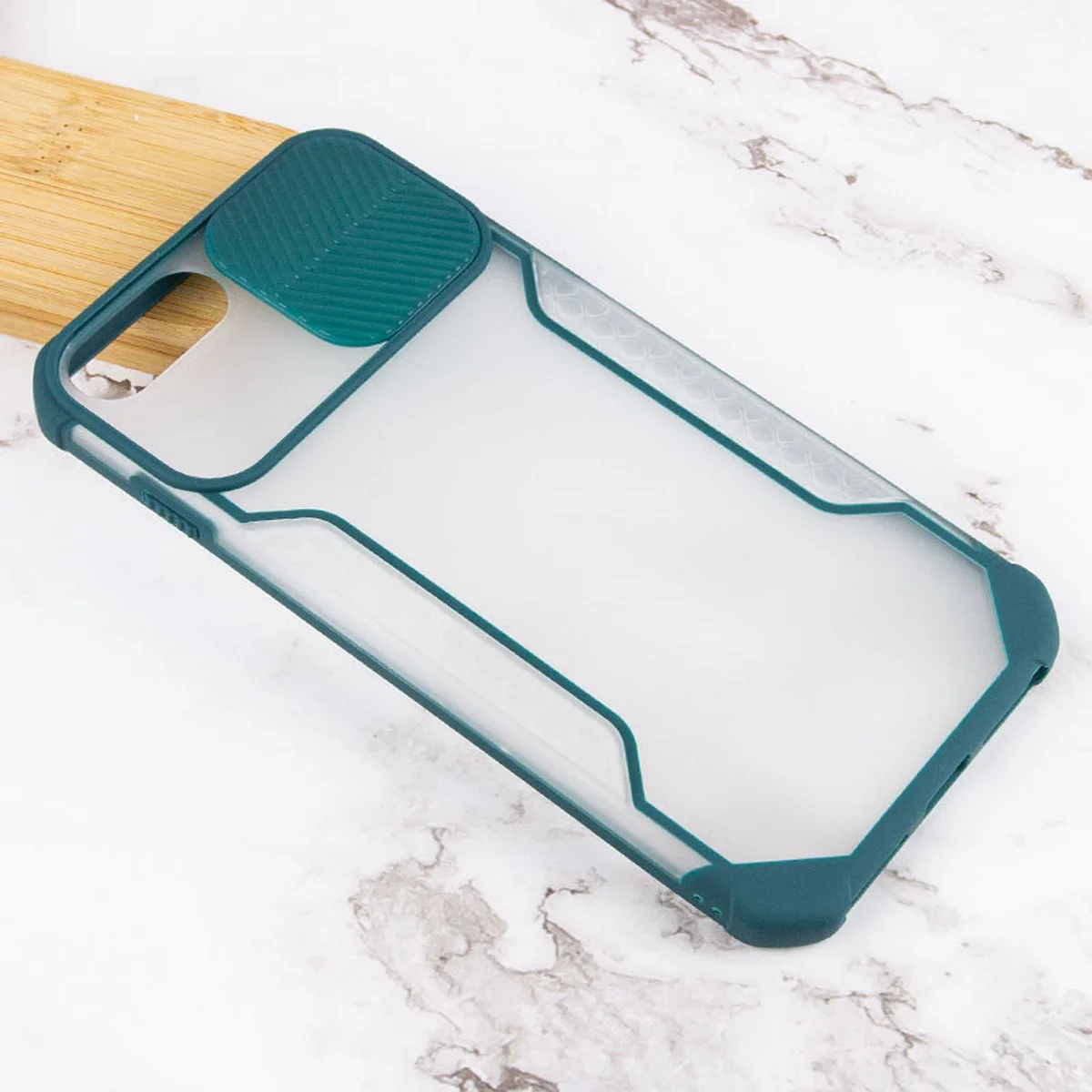 Чехол Camshield matte Ease TPU со шторкой для Apple iPhone 6/6s plus / 7 plus / 8 plus (5.5") Зеленый