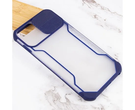 Чехол Camshield matte Ease TPU со шторкой для Apple iPhone 6/6s plus / 7 plus / 8 plus (5.5") Синий