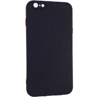 Чехол TPU Square Full Camera для Apple iPhone 6/6s plus (5.5") Черный