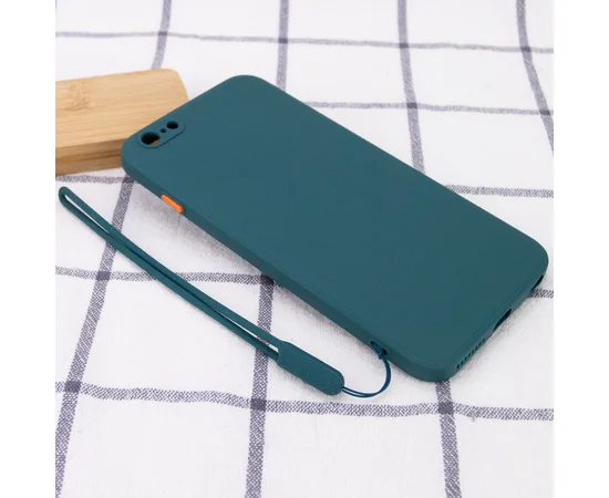 Чехол TPU Square Full Camera для Apple iPhone 6/6s plus (5.5") Зеленый