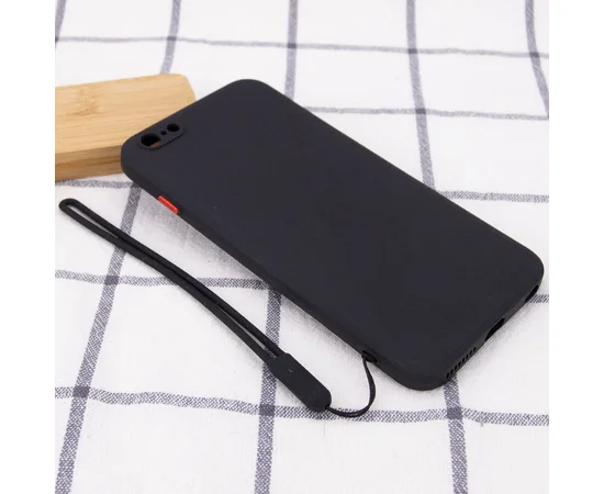 Чехол TPU Square Full Camera для Apple iPhone 6/6s plus (5.5") Черный