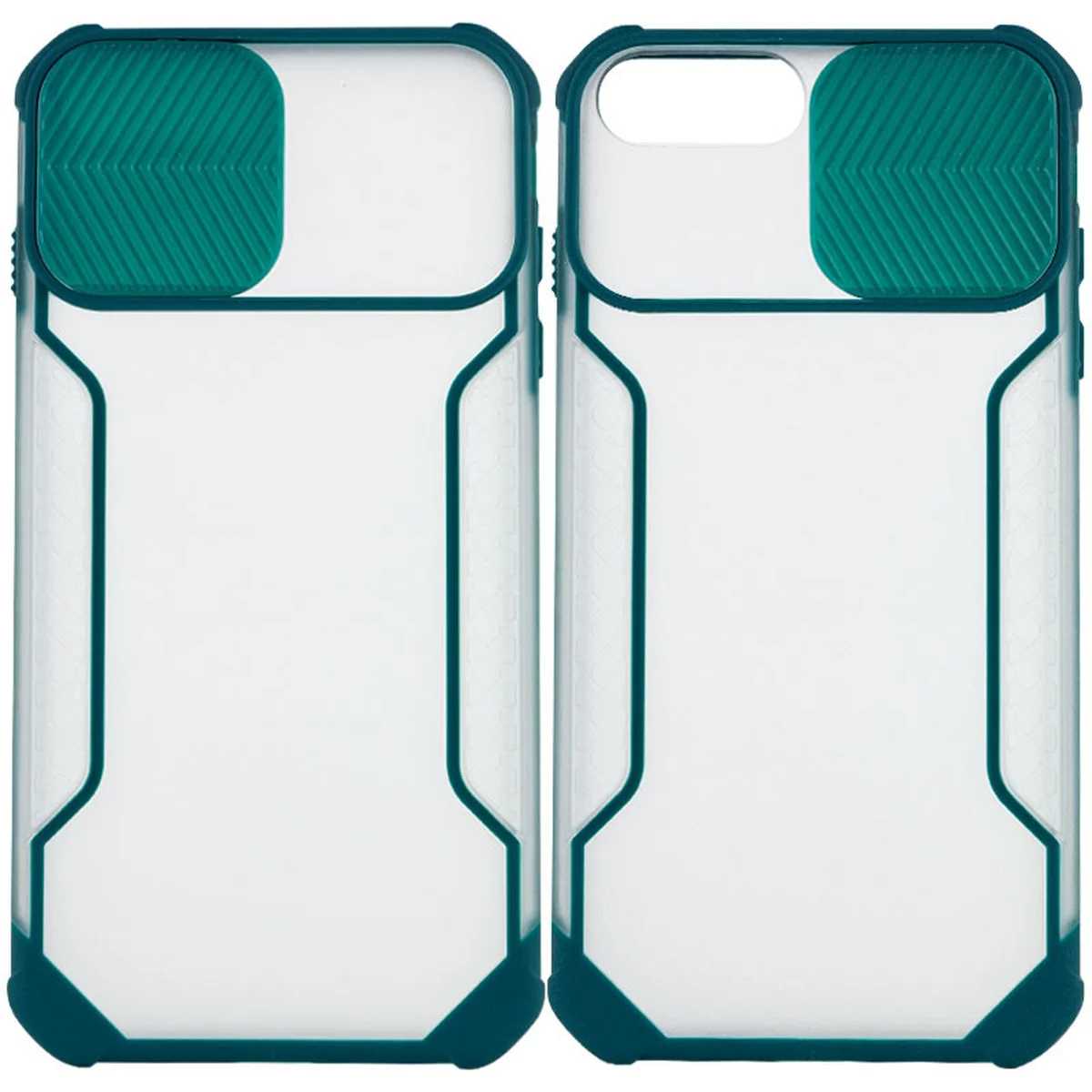 Чехол Camshield matte Ease TPU со шторкой для Apple iPhone 6/6s plus / 7 plus / 8 plus (5.5") Зеленый