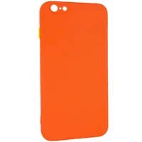 Чохол TPU Square Full Camera для Apple iPhone 6 / 6s plus (5.5 ") Помаранчевий