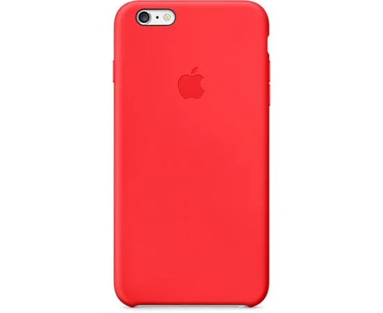 Чехол Silicone case (AAA) для Apple iPhone 6/6s plus (5.5") Красный / Red