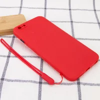 Чехол TPU Square Full Camera для Apple iPhone 6/6s plus (5.5") Красный