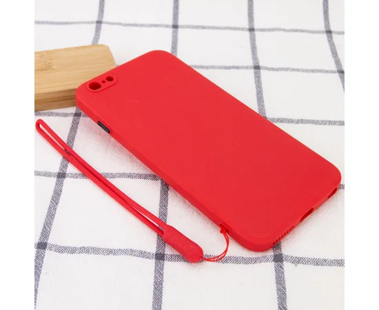 Чехол TPU Square Full Camera для Apple iPhone 6/6s plus (5.5") Красный