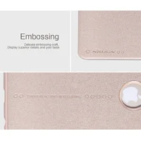 Шкіряний чохол (книжка) Nillkin Sparkle Series для Apple iPhone 6/6s plus (5.5") Золотий