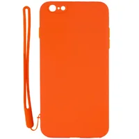 Чохол TPU Square Full Camera для Apple iPhone 6 / 6s plus (5.5 ") Помаранчевий