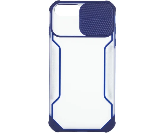 Чехол Camshield matte Ease TPU со шторкой для Apple iPhone 6/6s plus / 7 plus / 8 plus (5.5") Синий