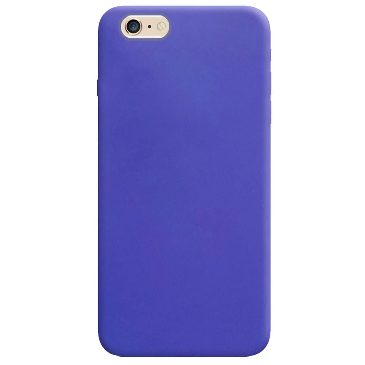 Силиконовый чехол Candy для Apple iPhone 6/6s plus (5.5") Сиреневый