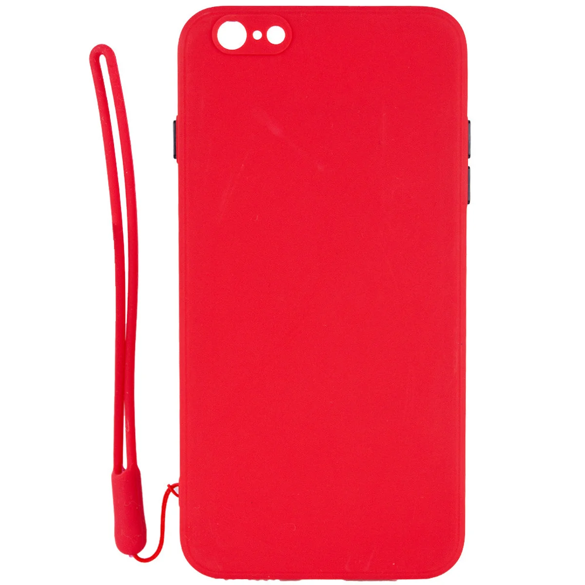 Чехол TPU Square Full Camera для Apple iPhone 6/6s plus (5.5") Красный