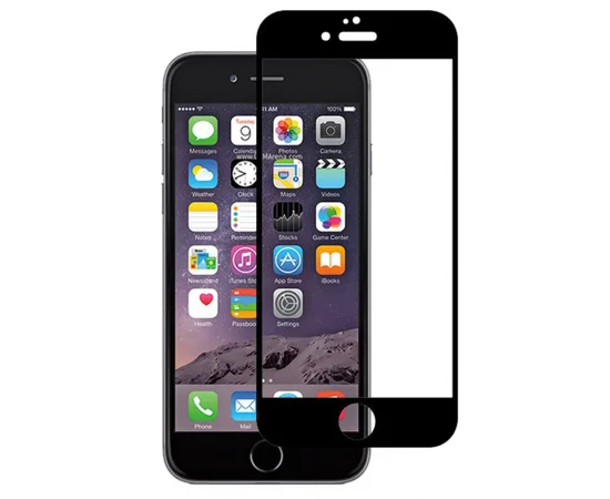 Гибкое ультратонкое стекло Caisles для Apple iPhone 6/6s plus (5.5") Черное