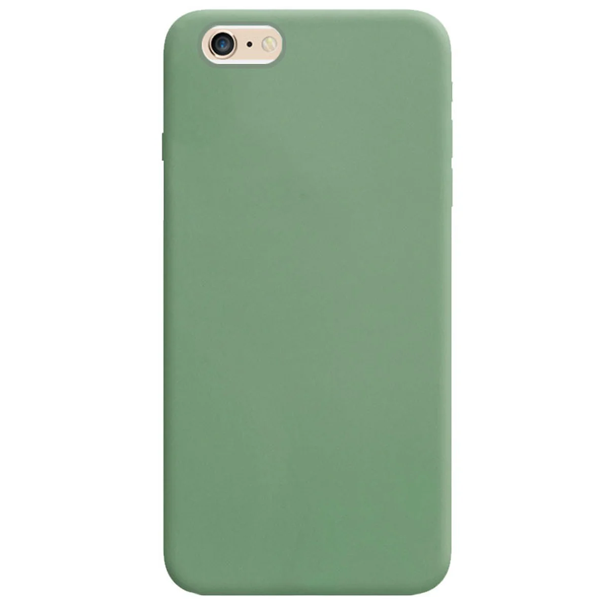 Силиконовый чехол Candy для Apple iPhone 6/6s plus (5.5") Фисташковый