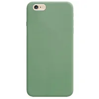 Силиконовый чехол Candy для Apple iPhone 6/6s plus (5.5") Фисташковый