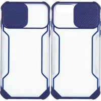 Чохол Camshield matte Ease TPU зі шторкою для Apple iPhone 6/6s plus / 7 plus / 8 plus (5.5") Синій