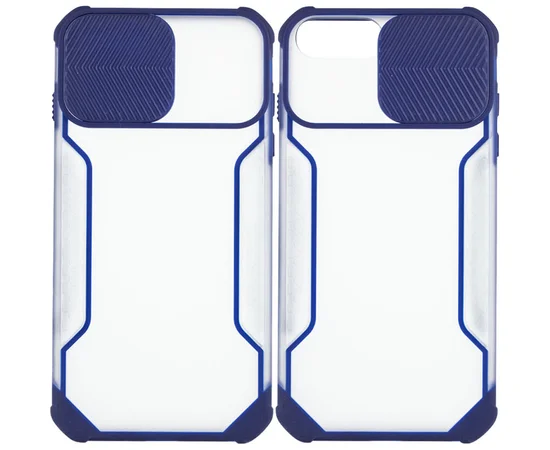 Чехол Camshield matte Ease TPU со шторкой для Apple iPhone 6/6s plus / 7 plus / 8 plus (5.5") Синий