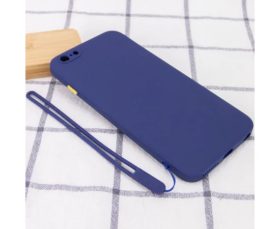 Чехол TPU Square Full Camera для Apple iPhone 6/6s plus (5.5") Синий