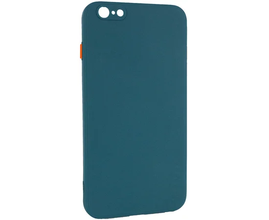 Чехол TPU Square Full Camera для Apple iPhone 6/6s plus (5.5") Зеленый