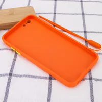 Чохол TPU Square Full Camera для Apple iPhone 6 / 6s plus (5.5 ") Помаранчевий