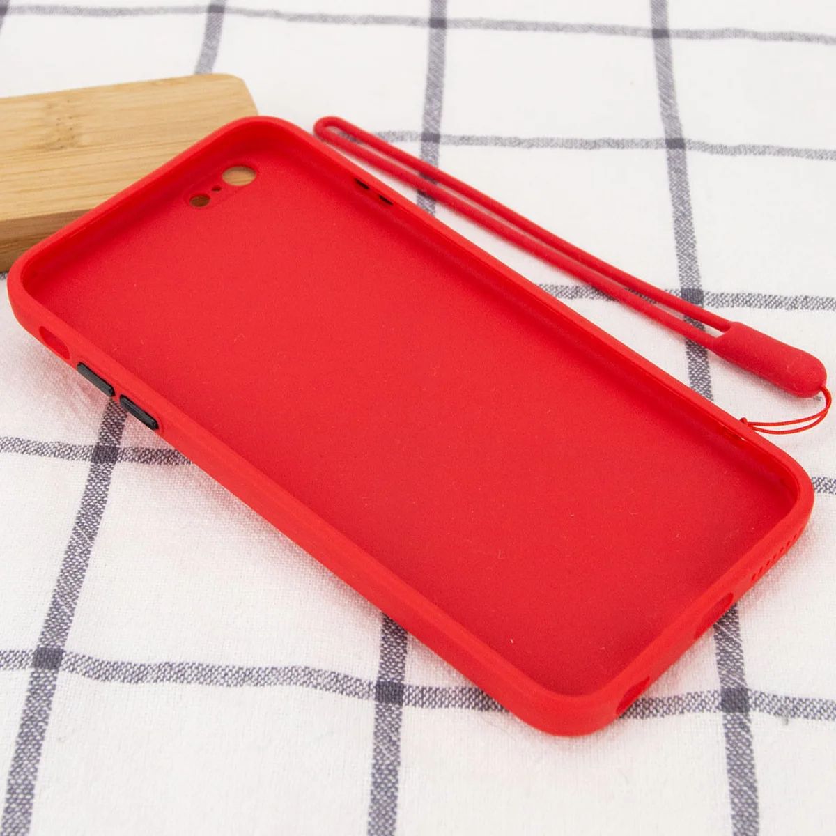 Чехол TPU Square Full Camera для Apple iPhone 6/6s plus (5.5") Красный