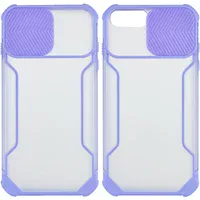 Чохол Camshield matte Ease TPU зі шторкою для Apple iPhone 6/6s plus / 7 plus / 8 plus (5.5") Бузковий