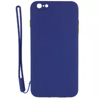 Чехол TPU Square Full Camera для Apple iPhone 6/6s plus (5.5") Синий