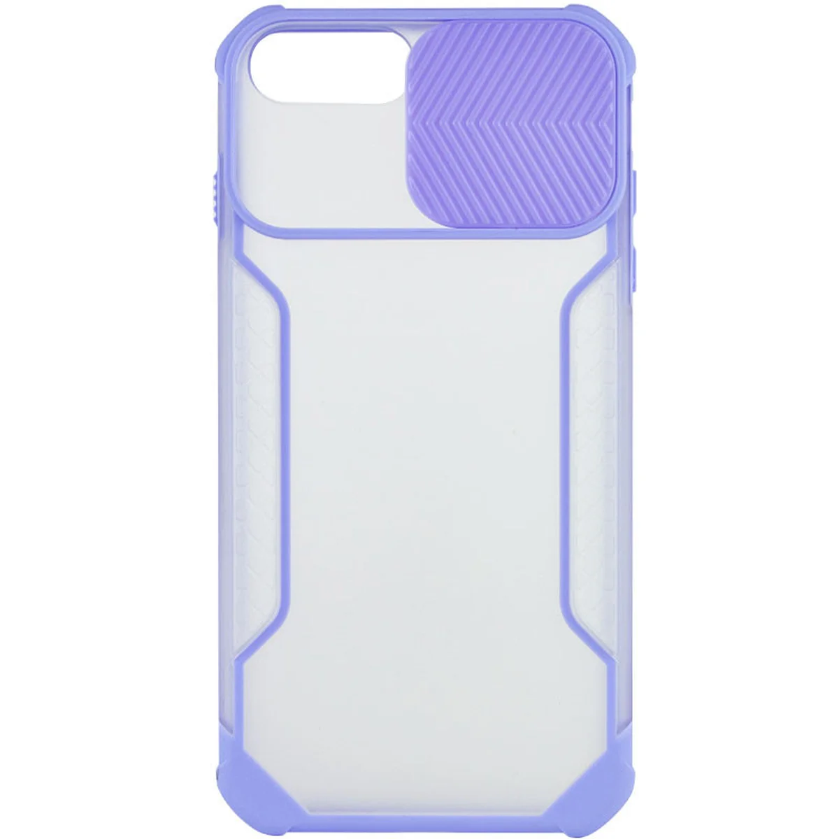 Чохол Camshield matte Ease TPU зі шторкою для Apple iPhone 6/6s plus / 7 plus / 8 plus (5.5") Бузковий