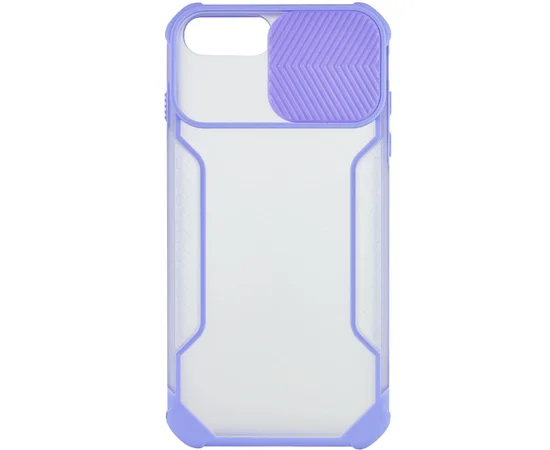 Чехол Camshield matte Ease TPU со шторкой для Apple iPhone 6/6s plus / 7 plus / 8 plus (5.5") Сиреневый