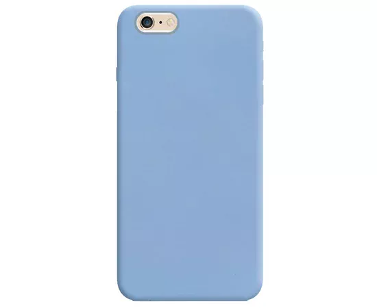 Силиконовый чехол Candy для Apple iPhone 6/6s plus (5.5") Голубой / Lilac Blue