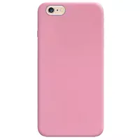Силіконовий чохол Candy для Apple iPhone 6 / 6s plus (5.5 ") Рожевий