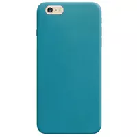 Силиконовый чехол Candy для Apple iPhone 6/6s plus (5.5") Синий / Powder Blue