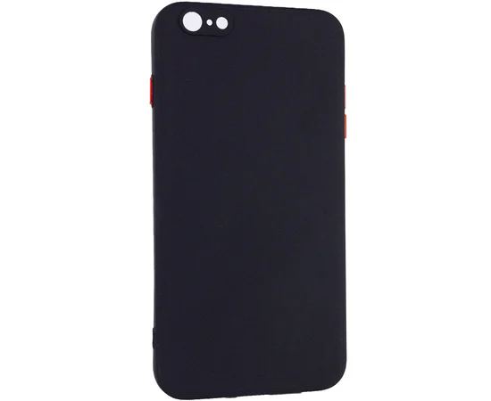 Чохол TPU Square Full Camera для Apple iPhone 6 / 6s plus (5.5 ") Чорний