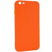 Чехол TPU Square Full Camera для Apple iPhone 6/6s plus (5.5") Оранжевый