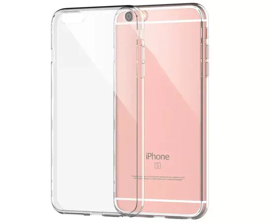 TPU чехол Epic Transparent 1,5mm для Apple iPhone 6/6s plus (5.5") Бесцветный (прозрачный)