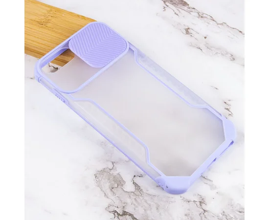 Чехол Camshield matte Ease TPU со шторкой для Apple iPhone 6/6s plus / 7 plus / 8 plus (5.5") Сиреневый