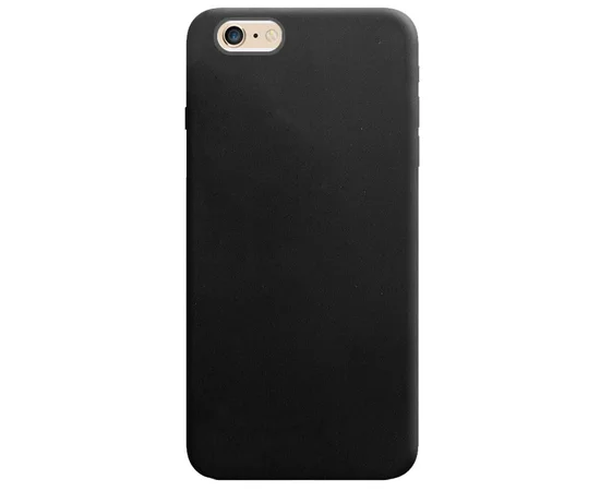 Силиконовый чехол Candy для Apple iPhone 6/6s plus (5.5") Черный