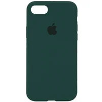 Чохол Silicone Case Full Protective (AA) для Apple iPhone 6 / 6s (4.7 ") Зелений / Forest green