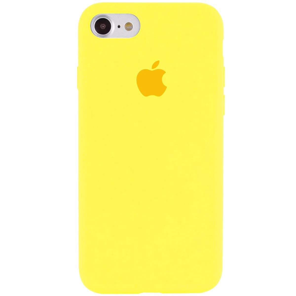 Чехол Silicone Case Full Protective (AA) для Apple iPhone 6/6s (4.7") Желтый / Yellow