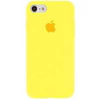 Чехол Silicone Case Full Protective (AA) для Apple iPhone 6/6s (4.7") Желтый / Yellow