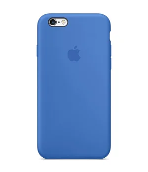 Чехол Silicone Case Full Protective (AA) для Apple iPhone 6/6s (4.7") Синий / Capri Blue