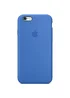 Чехол Silicone Case Full Protective (AA) для Apple iPhone 6/6s (4.7") Синий / Capri Blue
