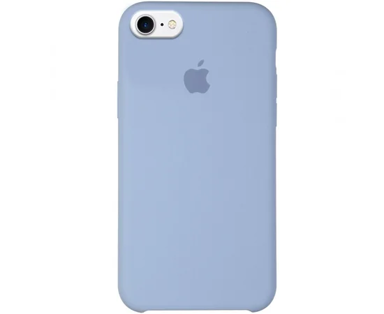 Чехол Silicone Case (AA) для Apple iPhone 6/6s (4.7") Голубой / Lilac Blue